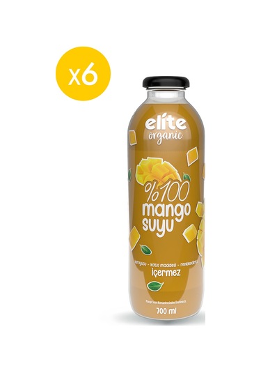 6'lı %100 Mango Suyu 700 Ml