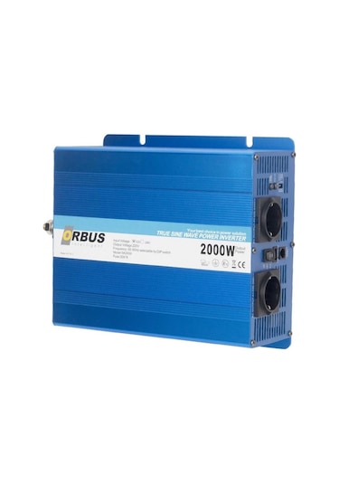 İnverter 2000w 12v Orbus Tam Sınus Intellıgent