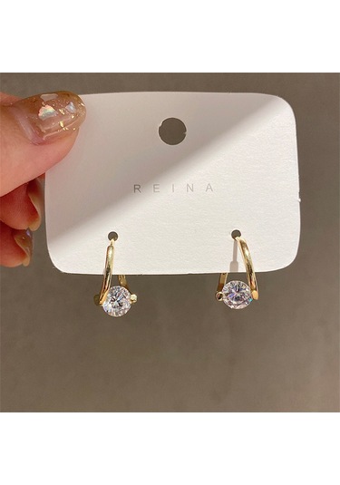 Wezone Eşsiz Geometrik Tasarım Küçük Boy Küpeler - Zeki Kadınlar İçin Şık, Dayanıklı Ve Her Zaman Uygun Aksesuarlar Diğer