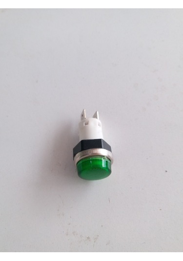 3 ADET YEŞİL 14mm SİNYAL LAMBASI