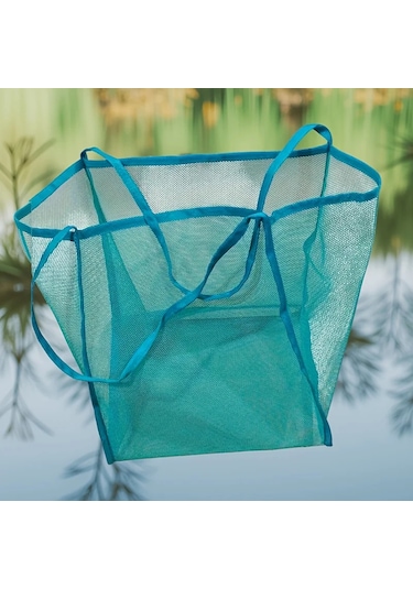 Büyük Kapasiteli Plaj Çantası, Hafif Örgü Tote Çanta, Şık Ve Çok Çok Renkli