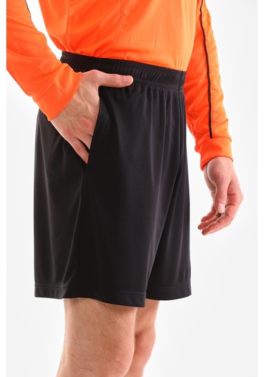 Düz Siyah Aday Ve İl Hakem Şortu K0165