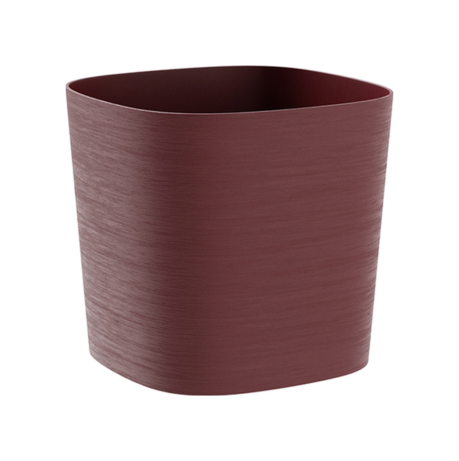 Capri 38 Kırmızı Plastik Saksı + Su Seviyesi Göstergesi 38 Cm