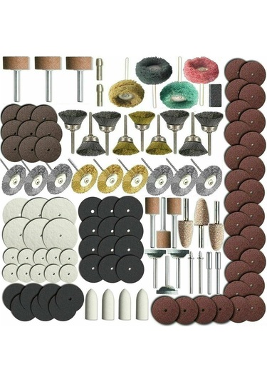 Moveevo 150 Parçalık Tam Aksesuar Seti: Kesme, Taşlama, Oyma, Parlatma Ve Daha Fazlası İçin Her Şey Dahil