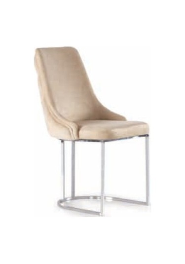 Bera Klass Ayak Athena Sandalye Krem