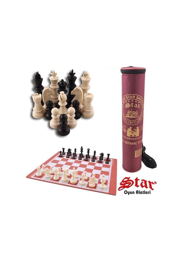 Star Satranç Takımı Büyük Çantalı Turnuva Takımı