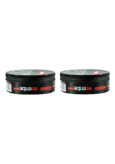 Morfose Ossion Siyah Super Hair Gel Aqua Wax 150 ml X 2 ADET