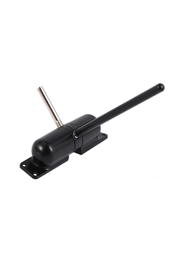 Tenfowee Ayarlanabilir Y&uuml Zey Montajlı Kapı Yayısı 20-70 Kg Y&uuml Ke Dayanıklı - Demir Malzeme, Siyah Renk