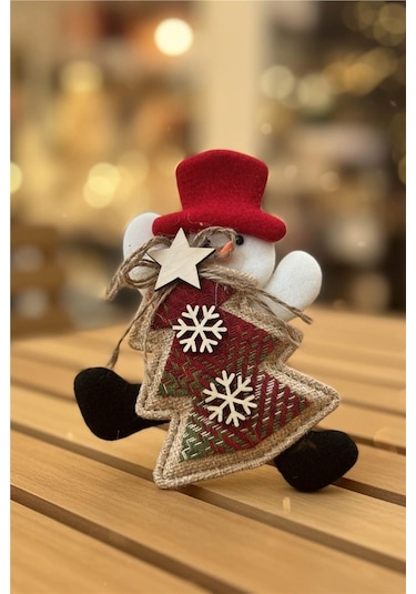 Yılbaşı Ağaç Süsleri Koleksiyonu- Kardan Adamlı Ağaç Süsü