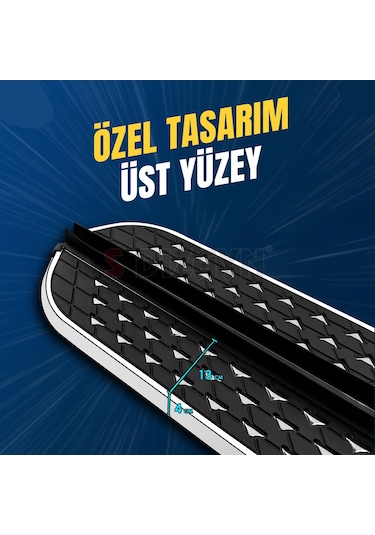 Renault Duster Uyumlu 2024 2025 2026 2027 Araca Özel Yan Basamak