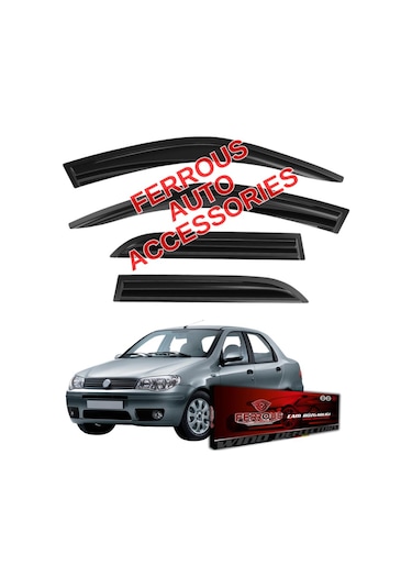 Fiat Albea Ferrous Cam Rüzgarlığı 4lü Set 2002 2015