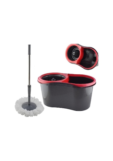 Proff Quantum Black Edition Döner Başlıklı Temizlik Seti 16 L