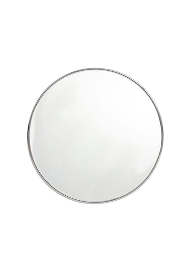 Vantuzlu Makyaj Aynası 5x Büyüteçli Krom Ayna 20cm MB056