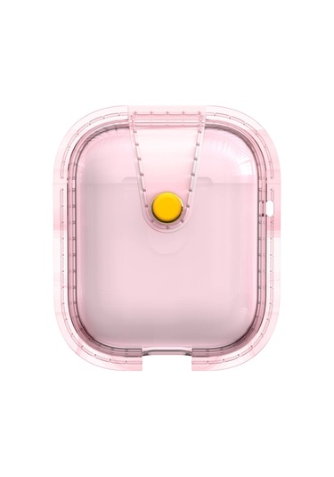 Ariatech Air-pods Airbag 33 Darbelere Karşı Dayanıklı Magnetik Kılıf-pembe Pembe
