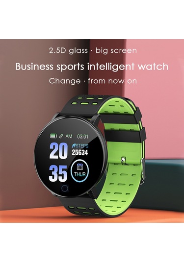 Leezsing Lh719 Akıllı Saat (İthalatçı Garantili): Nabız, Ekg, Adım Sayma, Uyku Takibi Ve Çoklu Spor Modu İle Fitness Takip Cihazı