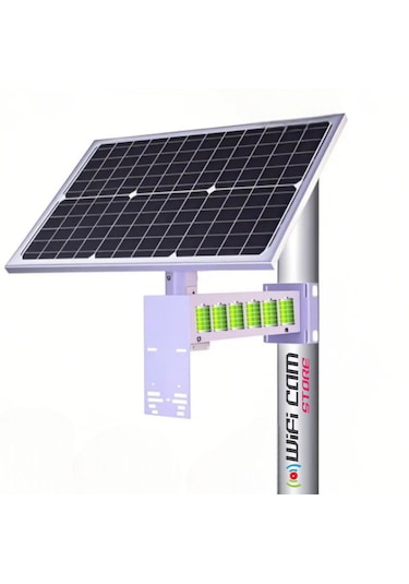 Lityum Bataryalı Güneş Panel Seti