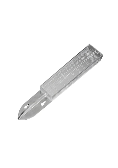 Buaoaos Cam Gösterişli Plastik Yağmur Ölçer - 120mm & 5 İnç Ölçekli Bahçe/çiftlik Yağmur Miktarı Ölçme Aleti 1 Adet 0