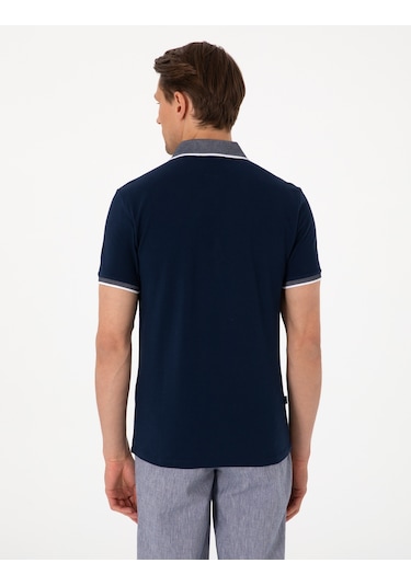 Pierre Cardin Erkek Lacivert Tişört 50307562-vr033 Lacivert