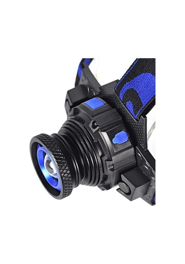 Q5 Şarjlı Mercekli Kafa Feneri Black Wt-121