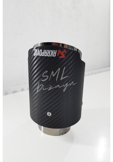 Akrapoviç 90 mm Tekli Egzoz Ucu Akrapoviç 90lık Egzos-Egsoz Ucu