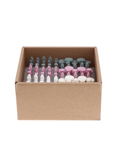 Suntek 100 Zımpara Taşlama Burr Uçları Parlatma Taş Ucu