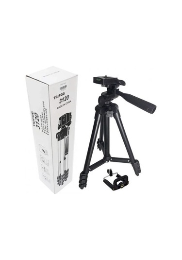 Rosepremium 3120 Telefon Ve Fotoğraf Makinesi İçin Tripod Siyah
