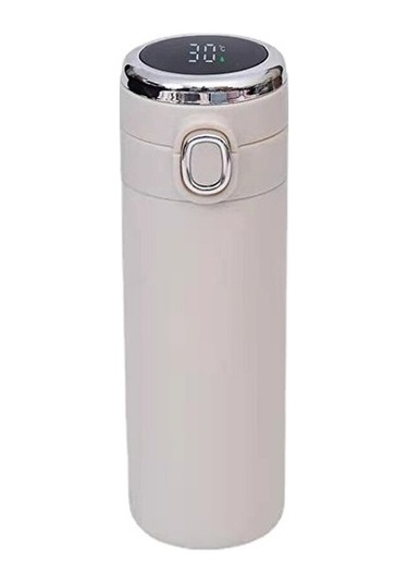 High Quality Shoe Bag Ivy Stationery Beyaz Paslanmaz Sıcaklık Göstergesi Çelik Termos 400 Ml Jdokly Beyaz