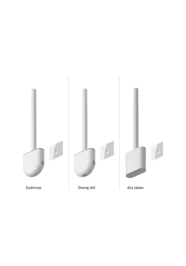 Eternal Luck Duvara Monte Deliksiz Drenajlı Tuvalet Tuvaleti - Beyaz