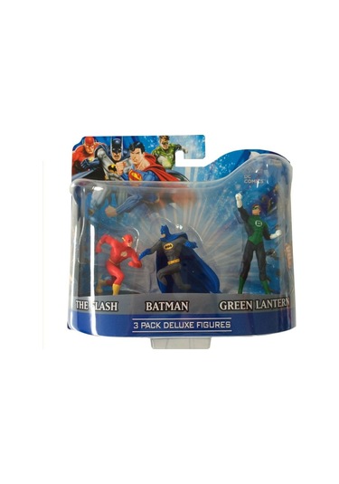 DC Comics Batman Green Lantern Flash 3lü Figür Seti