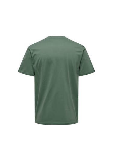 Only & Sons Erkek T Shirt 22025208 Yeşil