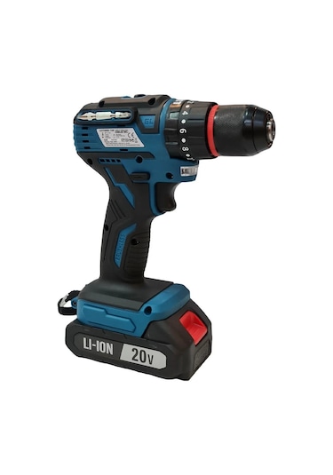 Catpower 1320 20 V 2.0 AH Kömürsüz Li-ion Çift Akülü Darbeli Vidalama