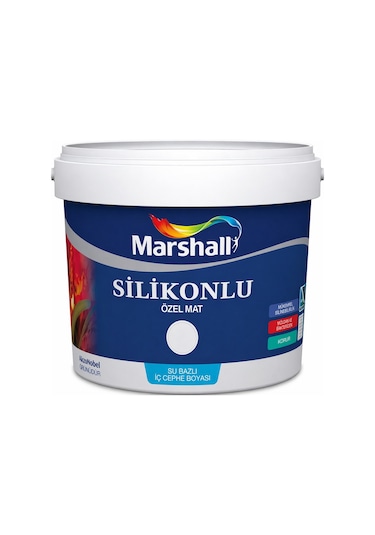 Marshall Silikonlu Özel Mat İç Cephe Boyası Sabah Işığı 2,5l 2.5 L