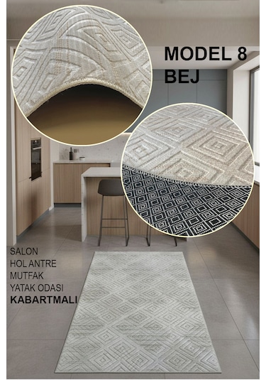 Lüle Halı Kaymaz Taban Yolluk Halı Kesme Halı Yolluk