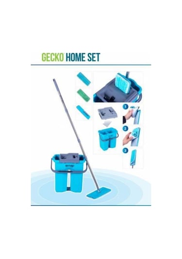Ermop Gecko Home Set ve 2 Paket Mikrofiber Yedek Mopu