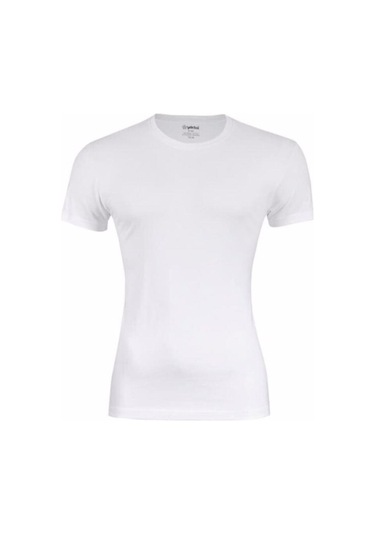 Yıldız Erkek Bambu Sıfır Yaka Kısa Kol Fanila Atlet 3'Lü Paket - 475-476 Beyaz