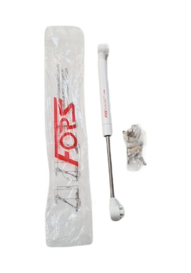 Fors 100n Beyaz Renkli Dolap Amortisörü Yumuşak Açılma Konforu 2 Adet Beyaz