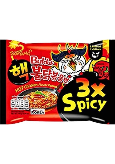 Samyang Buldak 3x Spicy Hot Chicken Flavor Ramen 140 G