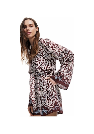 Koton Koton X Melis Ağazat - Viskon Kumaş Cepli Etnik Desenli Mini Şort Kahverengi Desenli 5sak40115ew Kahverengi Desenli Koton Koton X Melis Ağazat - Viskon Kumaş Cepli Etnik Desenli Mini Şort Kahverengi Desenli 5sak40115ew Kahverengi Desenli