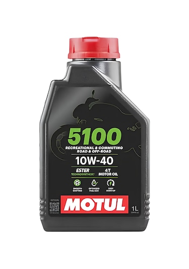 Motul 5100 10W-40 4T Motosiklet Motor Yağı 1 L