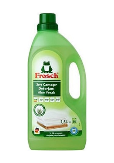 Frosch Aloe Vera Sıvı Çamaşır Deterjanı 20 Yıkama 1500 ML