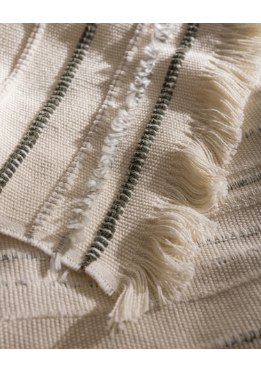 Madame Coco Montjalin Çift Kişilik Yatak Örtüsü - Ekru/toprak 8684427145357 Ekru