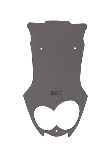 GP Kompozit Honda CRF250 / CRF300 Rally 2017-2024 Uyumlu Ön Cam Füme 59 cm