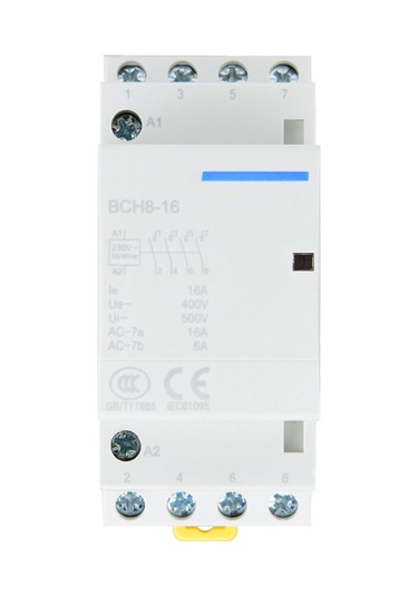 Geeroyoo Ev İçin 4p 16a Ac Kontakörü - 220v/230v, 4no, Gürültüsüz Çalışma, İzolasyon Malzeme, Din Ray Montajı