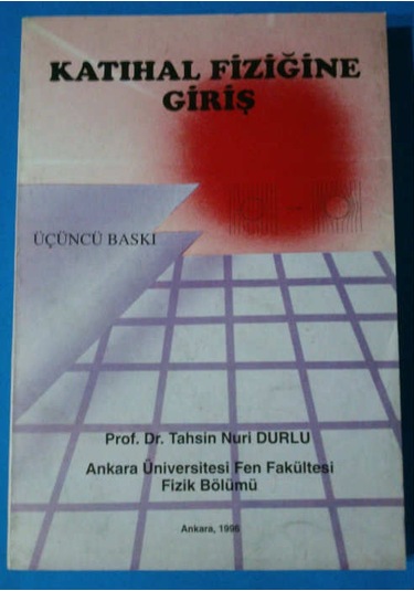 Katıhal Fiziğine Giriş