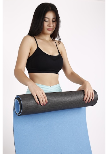 MAVİ 10mm pilates minderi & yoga matı