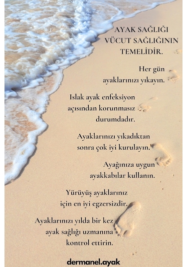 Dermanel Ayak Bakım Spreyi 100 ML