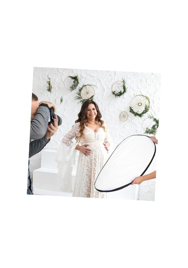 Fotoğraf Aksesuarları 5 Renkli Reflektörler 60 90cm Kamera Aksesuarları Işık Reflektör Difüzör Araçları