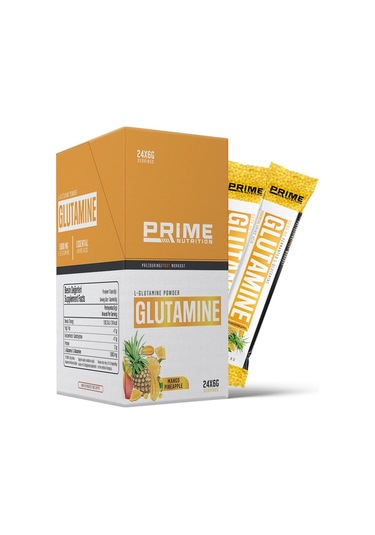 Prime Nutrition L-glutamine 24 Adet X 6 Gram Mango&ananas- Glutamin Tek Kullanımlık Paket
