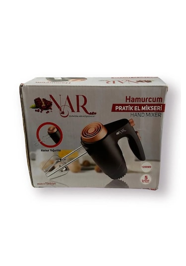 Nar Hamurcum Pratik El Mikseri