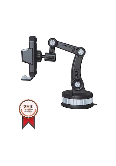 Torima Jx-028 Siyah Evrensel 360 Dönen Araba Telefon Tutucusu